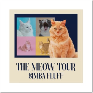 The Meow Tour - Simba Fluff Posters and Art